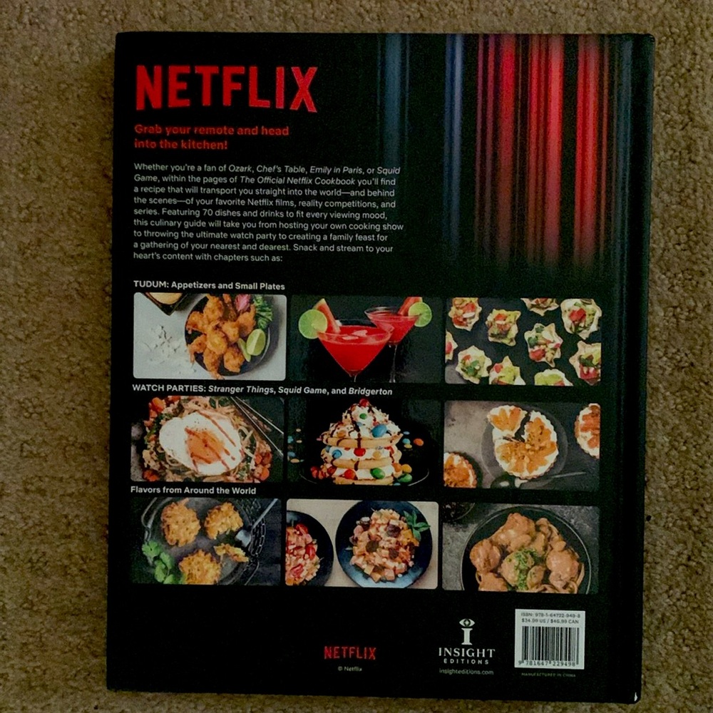 NETFLIX Official Cookbook - Picture 2 of 3